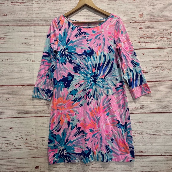 Lilly Pulitzer Marlowe Dress in Multi Off Tropic Sz M - Picture 4 of 11